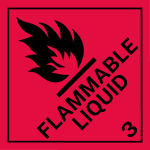 Dangerous Goods Label – Class 3