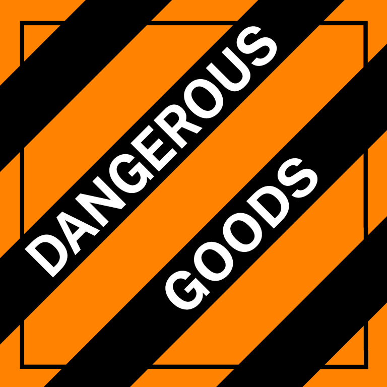 Dangerous Goods Label - Mixed Class