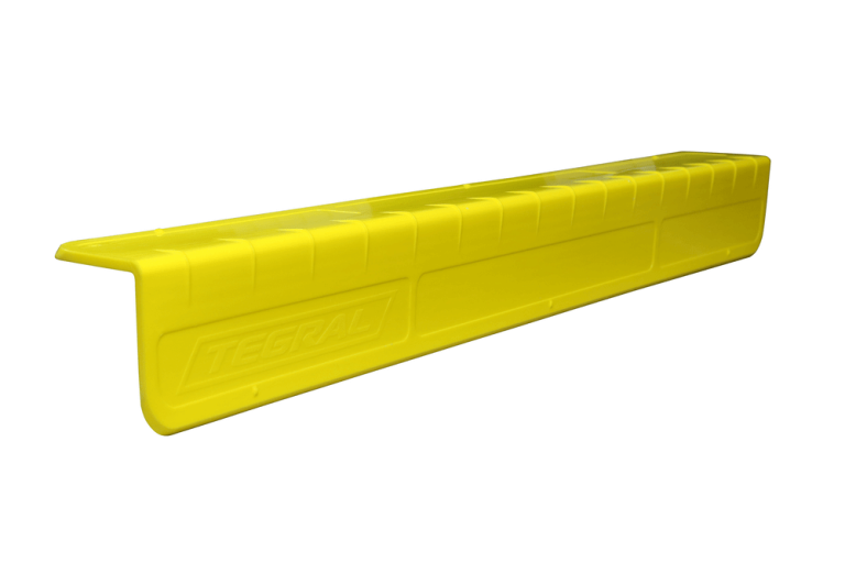 1050mm Pallet Angle Yellow (Custom Logo)