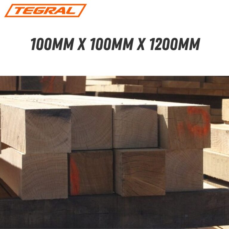 1200mm x 100mm x 100mm Hardwood